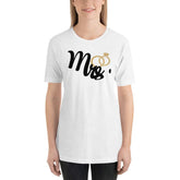 Mrs. The Wife NewlyWed Honey Moon Tee Short-Sleeve Unisex T-Shirt, Clothing T-shirts, $ 27.44, A Moment Of Now™